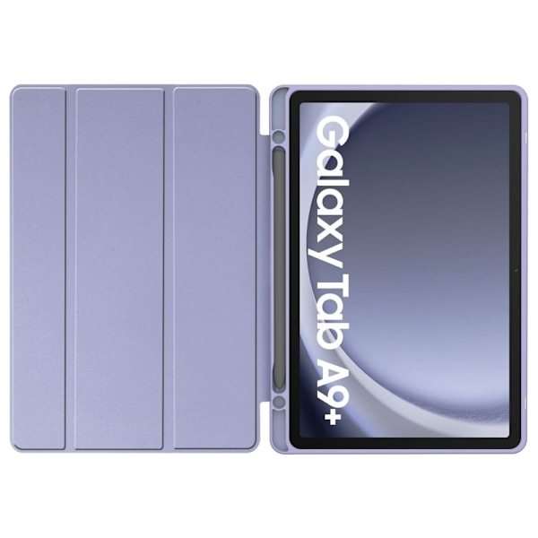 Tech-Protect Galaxy Tab A9 Plus Fodral SmartCase Hybrid Violet Marble