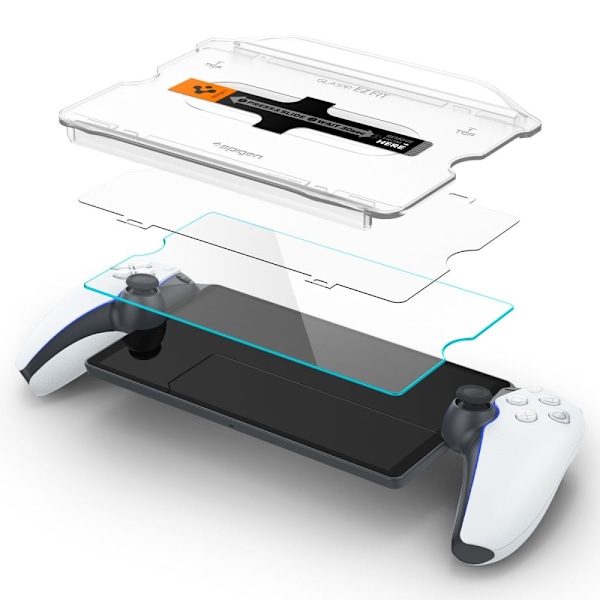 Spigen Sony Playstation Portal Glas.tR "Ez Fit" Skärmskydd