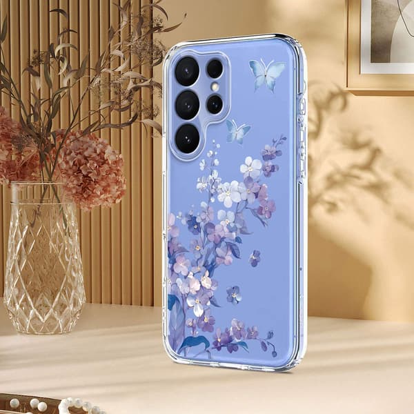 Samsung Galaxy S26 Ultra Skal Med Tryck Blommor