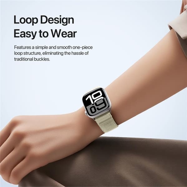 DUX DUCIS Apple Watch 42/44/45/46/49 mm Armband Nylon Loop