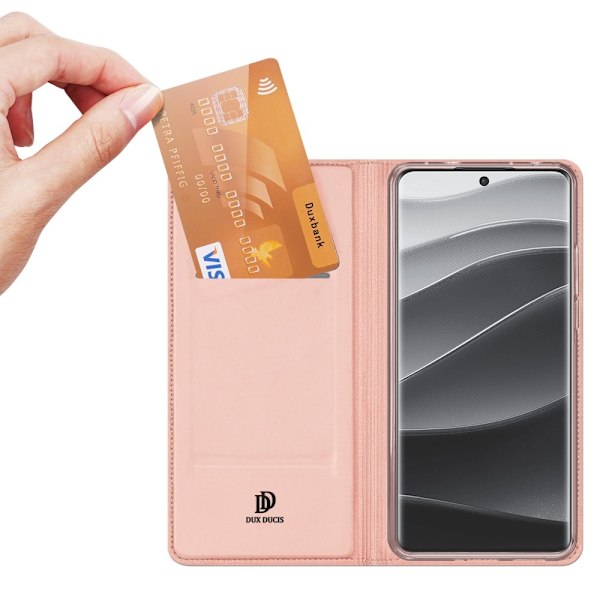 DUX DUCIS Xiaomi Redmi Note 14 Pro 5G Fodral Skin Pro Roséguld