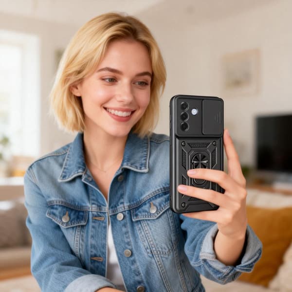 Tech-Protect Galaxy A57 5G Skal CamShield Pro Svart
