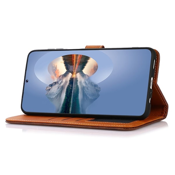 KHAZNEH Google Pixel 8 Fodral Dual-Color Brun