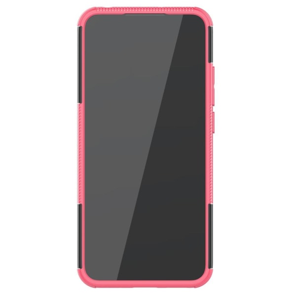 Xiaomi Redmi 9A - Stöttåligt Skal med Stöd - Rosa Pink Rosa