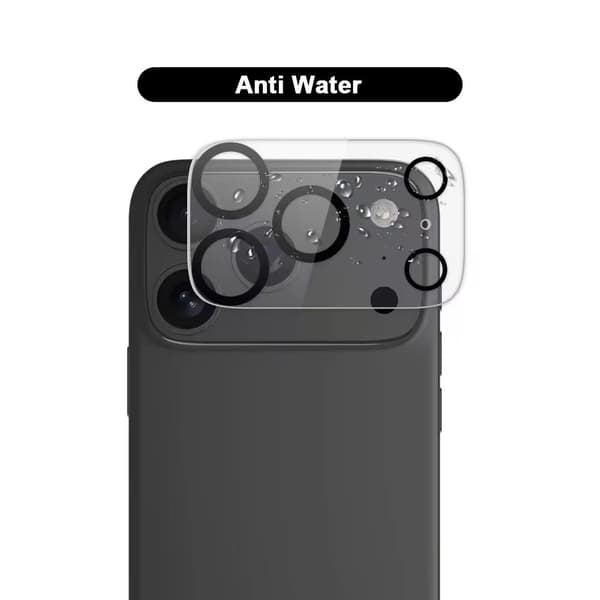 WANLONFENG iPhone 17 Pro Max Linsskydd Härdat Glas Transparent