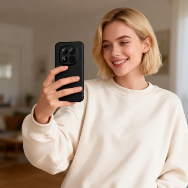 Tech-Protect Xiaomi Redmi Note 15 Pro 5G Skal Icon Svart