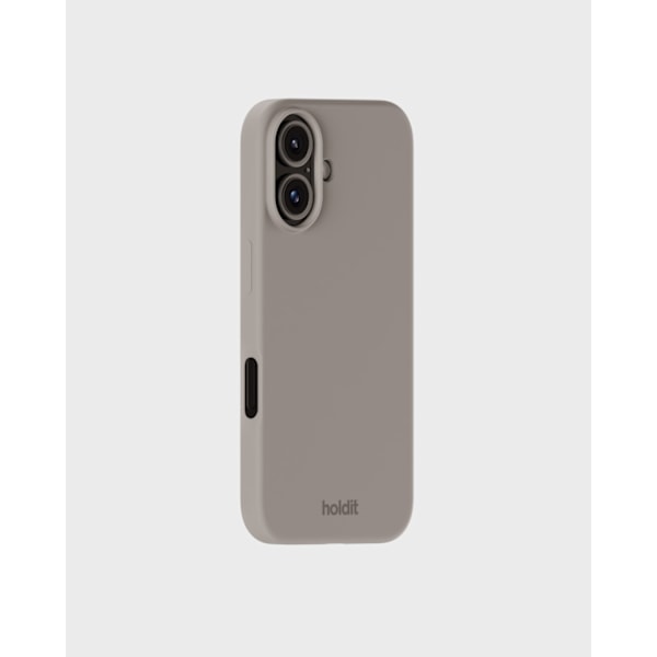 holdit iPhone 16 Mobilskal Silikon Taupe