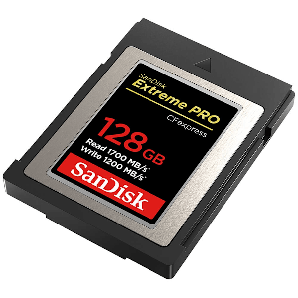 SanDisk Cfexpress Extreme PRO 128GB 1700MB/s Minneskort