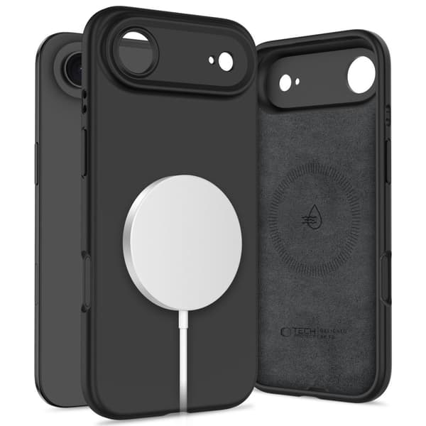 Tech-Protect iPhone Air Skal MagSafe Silicone Svart