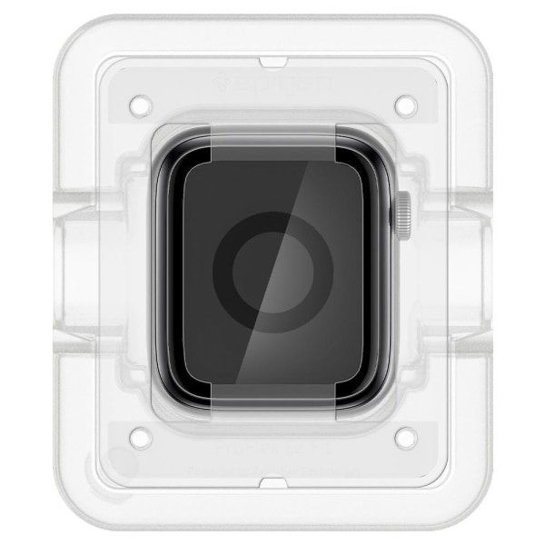 Spigen Apple Watch 44 mm 2-PACK "Ez Fit" Skärmskydd Pro+Flex