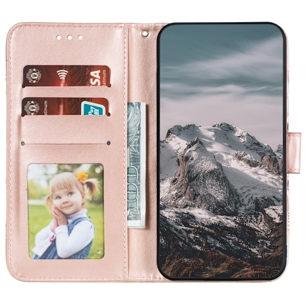 Samsung Galaxy S22 Plus Fodral Mandala Flower Roséguld