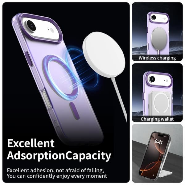 iPhone Air Skal Magsafe Hybrid Lila