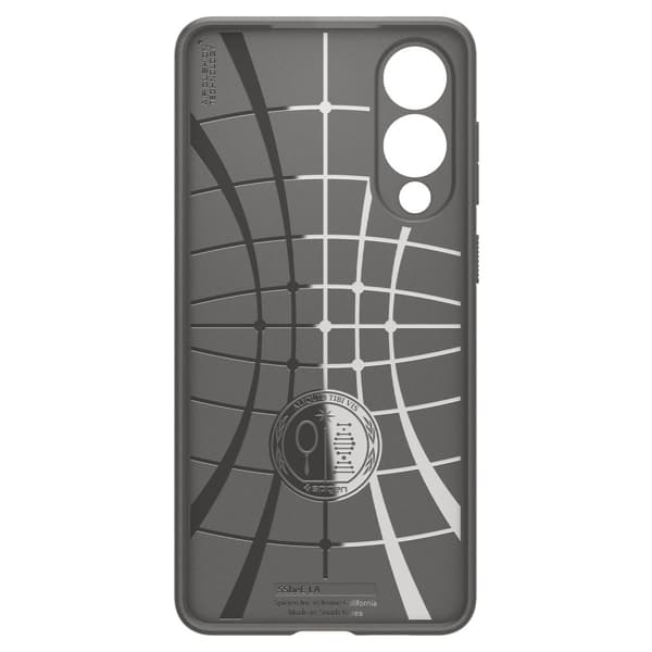 Spigen Galaxy S25 Edge Skal Liquid Air Marble Grey