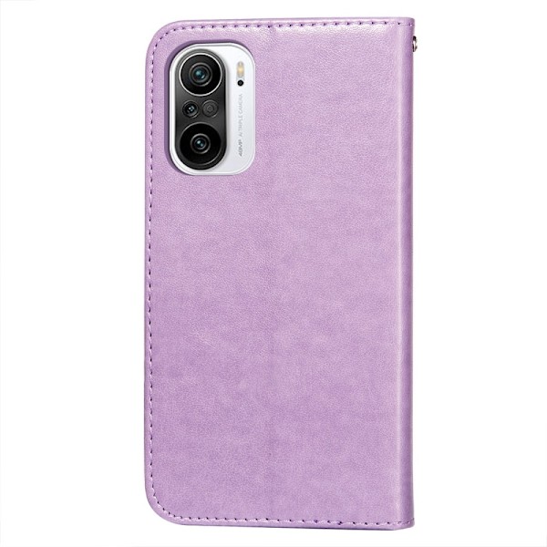 Xiaomi Mi 11i - Solid Läder Fodral - Lila Lila