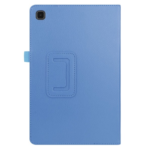 Samsung Galaxy Tab A7 10.4 Fodral Litchi läder Blå Blue Blå