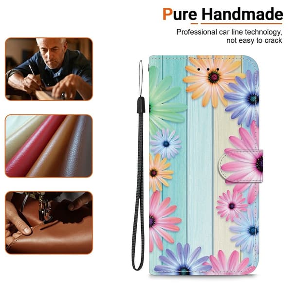 iPhone 18 Pro/17 Pro Fodral Med Tryck Blommor