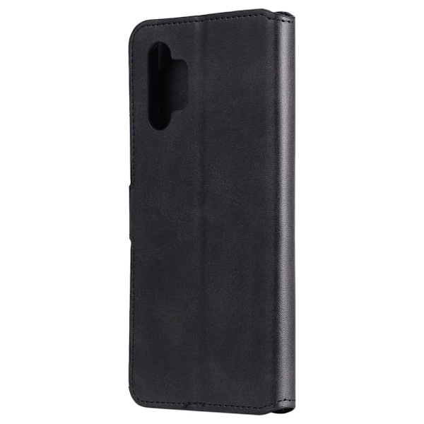 Samsung Galaxy A32 5G - Klassiskt Läder Fodral - Svart Black Svart