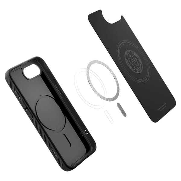Spigen iPhone 17e / 16e Skal MagSafe Liquid Air Matt Svart