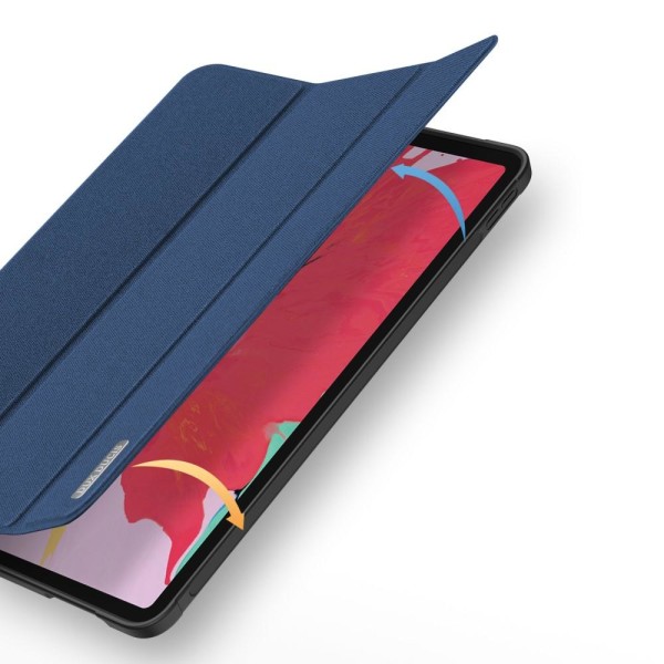 iPad Pro 12.9 2018/2020/2021 DUX DUCIS DOMO Series Tri-Fold Fodr DarkBlue Mörk Blå