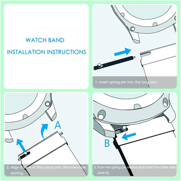 Tvåfärgat Silikon Armband - Svart/Grå (22mm)