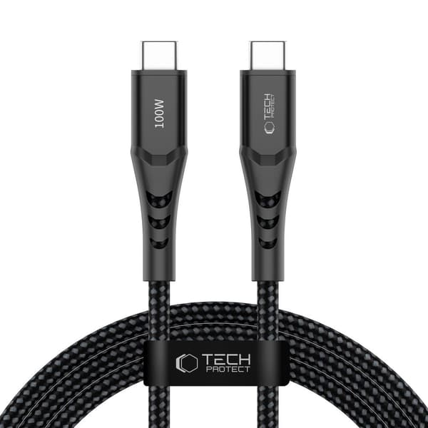 Tech-Protect 2m 100W PD QC3.0 USB-C-USB-C Kabel UltraBoost