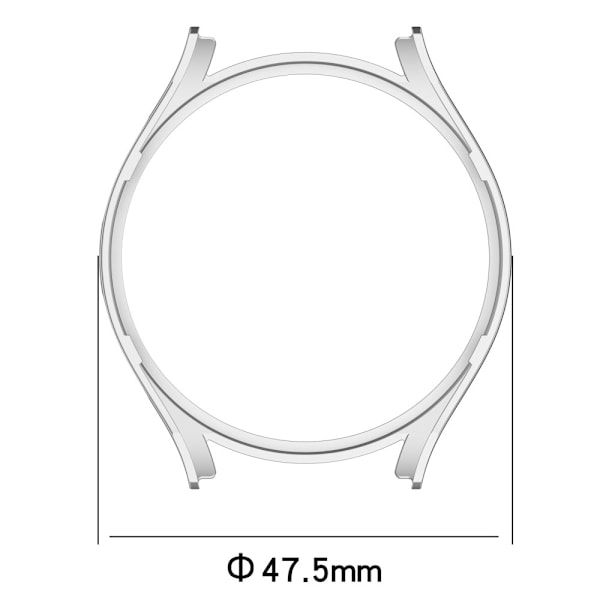 Samsung Galaxy Watch 5 Pro 45mm Skal Heltäckande Transparent