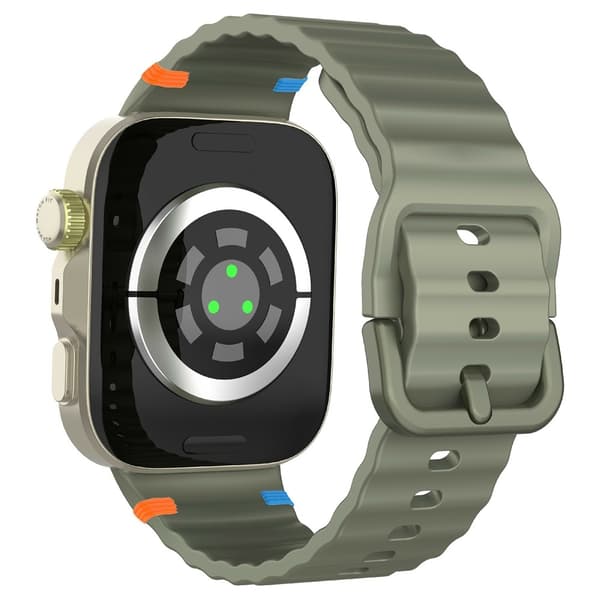 Huawei Watch Fit 4 Pro / 4 / 3 Klockarmband Wave Silikon Grön