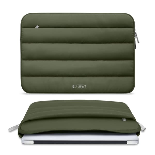 Tech-Protect Laptop Fodral 15-16" Fluffy Army Green