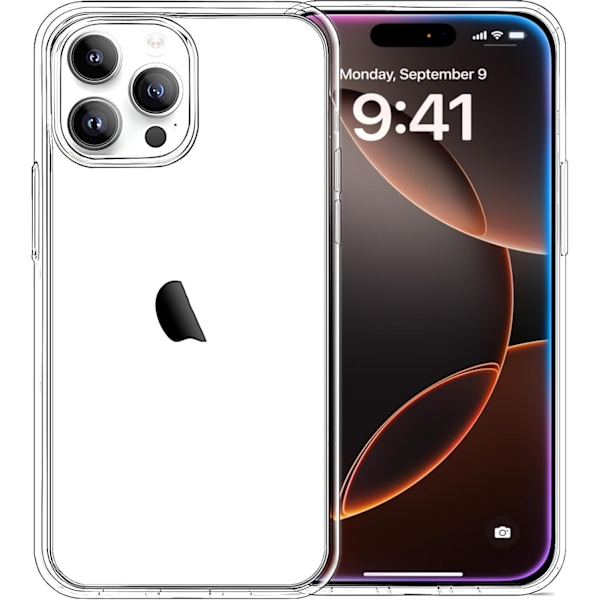 iPhone 16 Pro Transparent TPU Skal