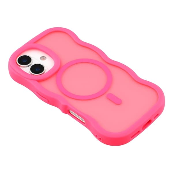 iPhone 17 Skal MagSafe Wavy Matt Rosa
