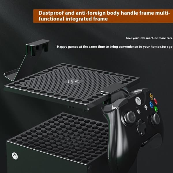 Xbox X Dammskydd Med Hållare För Headset Vit