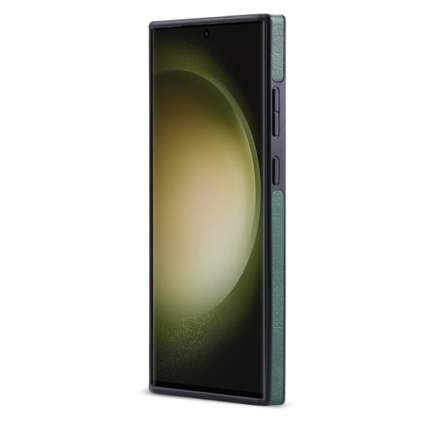 DG.MING Samsung Galaxy S24 Ultra Skal Läderbelagt Grön