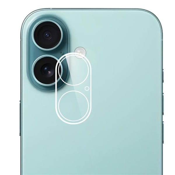 iPhone 17 Linsskydd Härdat Glas Transparent