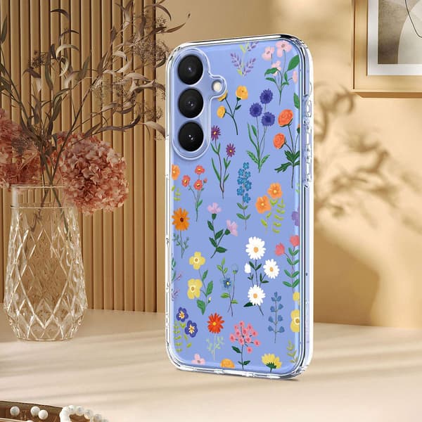 Samsung Galaxy S26 Plus Skal TPU Med Tryck Blommor