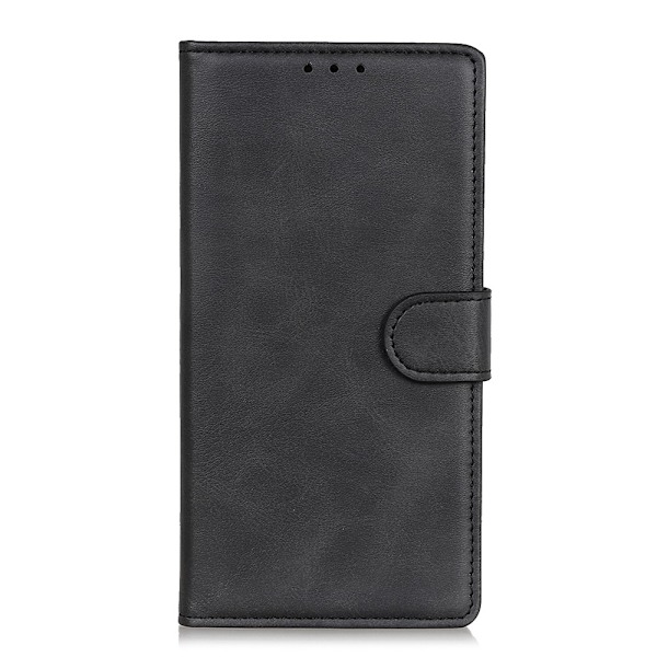 Nokia 2.4 - Solid Plånboksfodral - Svart Black Svart