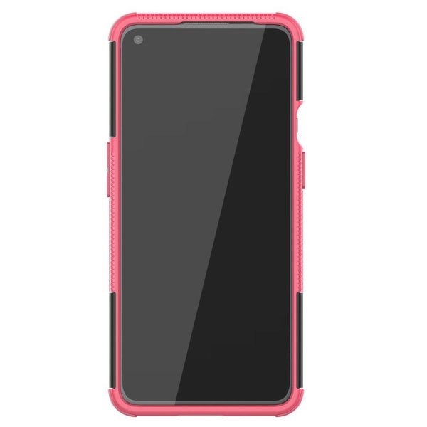 OnePlus 9 - Ultimata Stöttåliga Skalet med Stöd - Rosa Pink Rosa