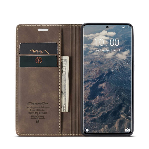CASEME Redmi Note 14 Pro/Pro Plus 5G Fodral Flip Retro Läder