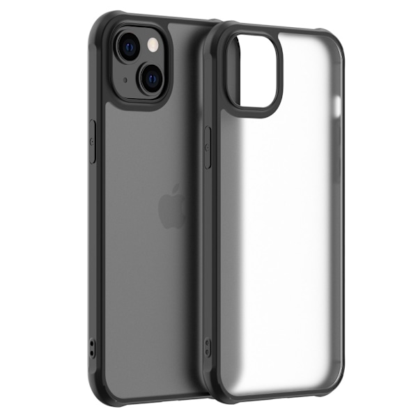 LEEU DESIGN iPhone 14 Plus Skal AirBag Hybrid Matt Svart