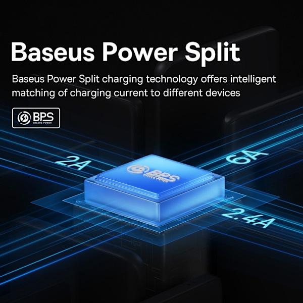 BASEUS 1.2 m 100W 3in1 USB-C/Lightning/MicroUSB Svart