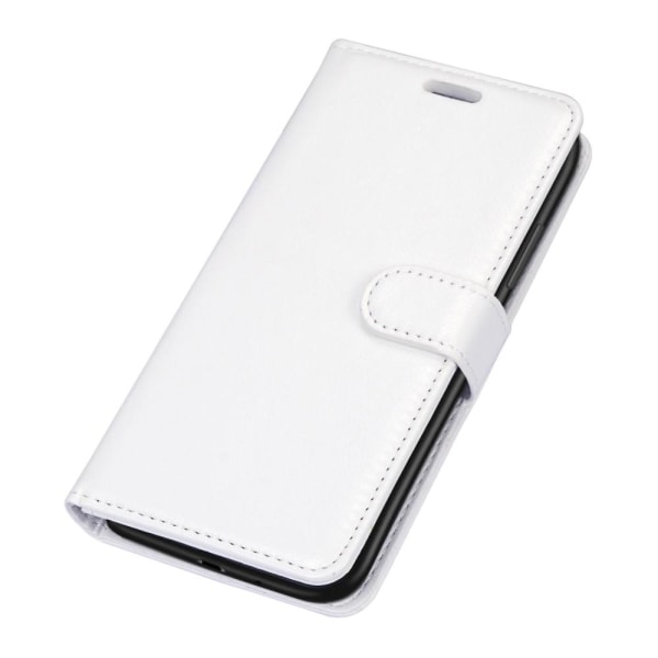 Samsung Galaxy S21 Plus - Retro Plånboksfodral - Vit White Vit