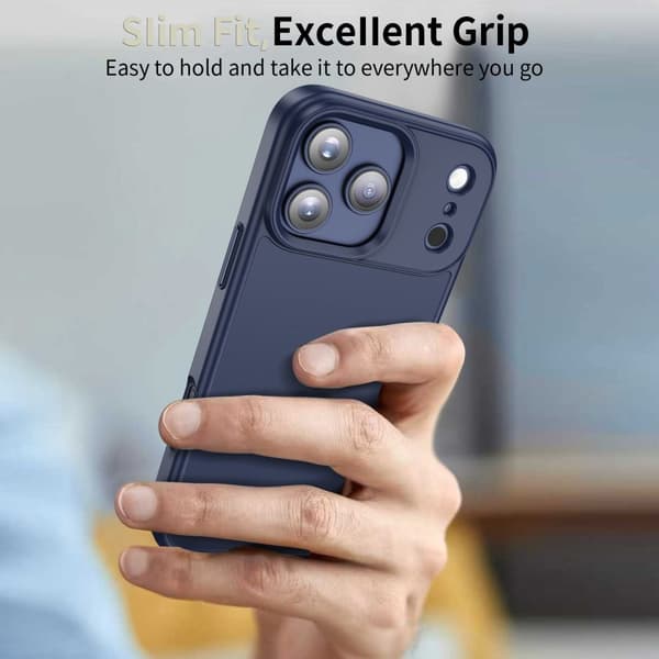Tech-Protect iPhone 17 Pro Max Skal MagMat Matte Deep Blue