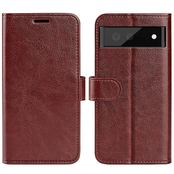 Google Pixel 7 Pro Fodral Crazy Horse Läder Brun
