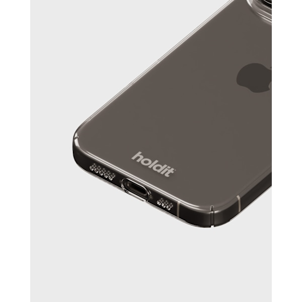 holdit iPhone 16 Pro Mobilskal Slim Transparent