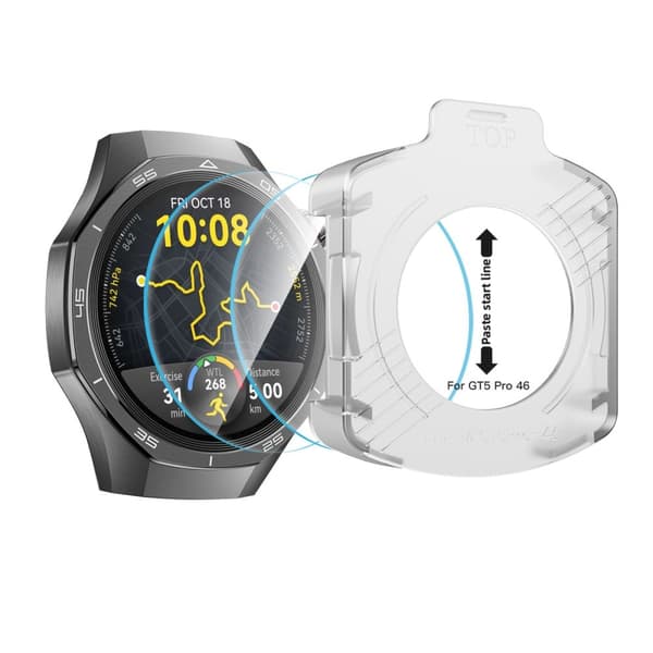 Tech-Protect Huawei Watch GT 5 Pro 46 mm 2-PACK Skärmskydd
