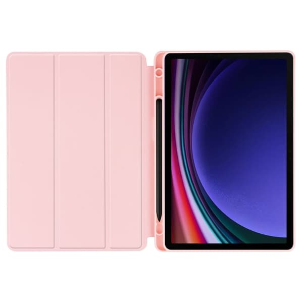 Tech-Protect Galaxy Tab S9 FE Fodral SmartCase Pennhållare Rosa