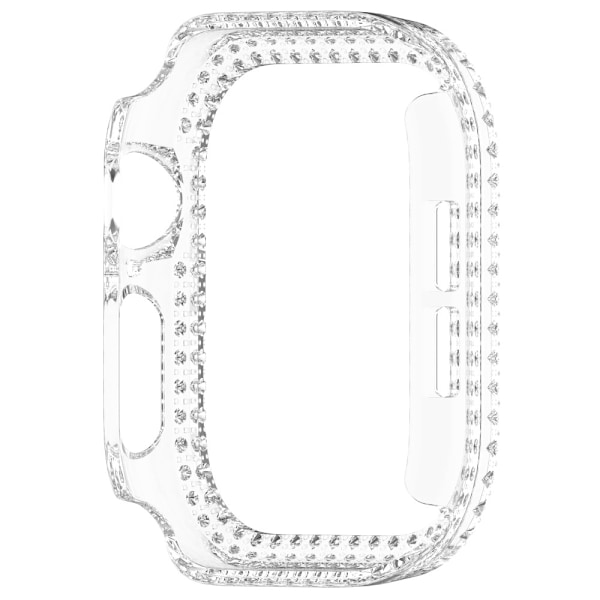 Apple Watch 10 42 mm Skal Rhinestone Transparent