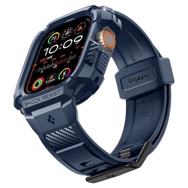 Spigen Apple Watch Ultra 49 mm Skal/Armband Rugged Armor 'Pro'