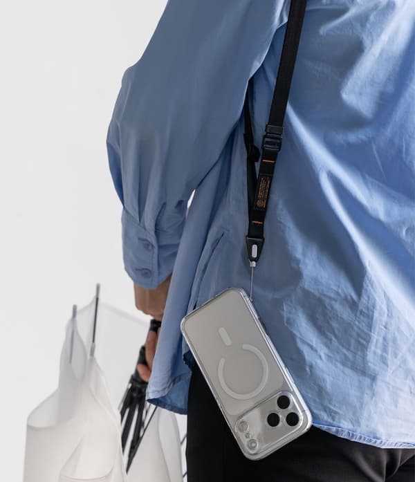Ringke Mobilsnöre Lanyard Strap CrossBody Svart