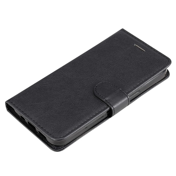 Xiaomi Redmi Note 14 Pro/Pro Plus 5G Fodral Solid Läder Svart