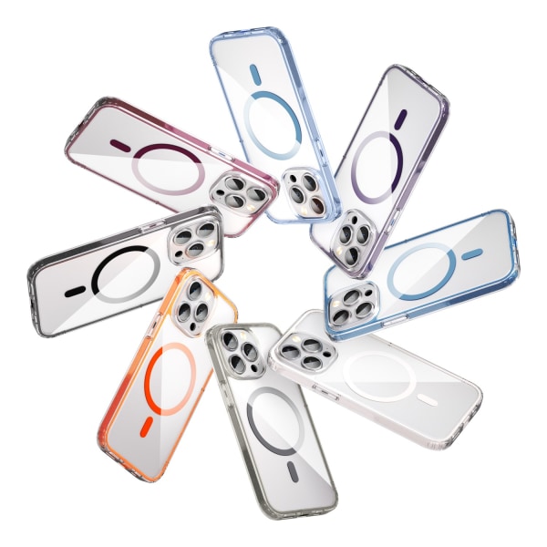 ColorPop iPhone 13 Pro Skal CH MagSafe Transparent/Lila